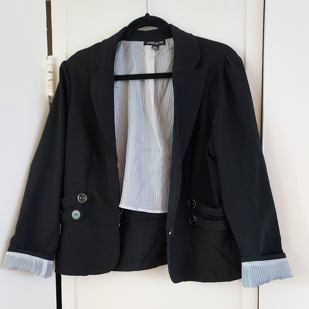 Women's black Blazer, size 1X